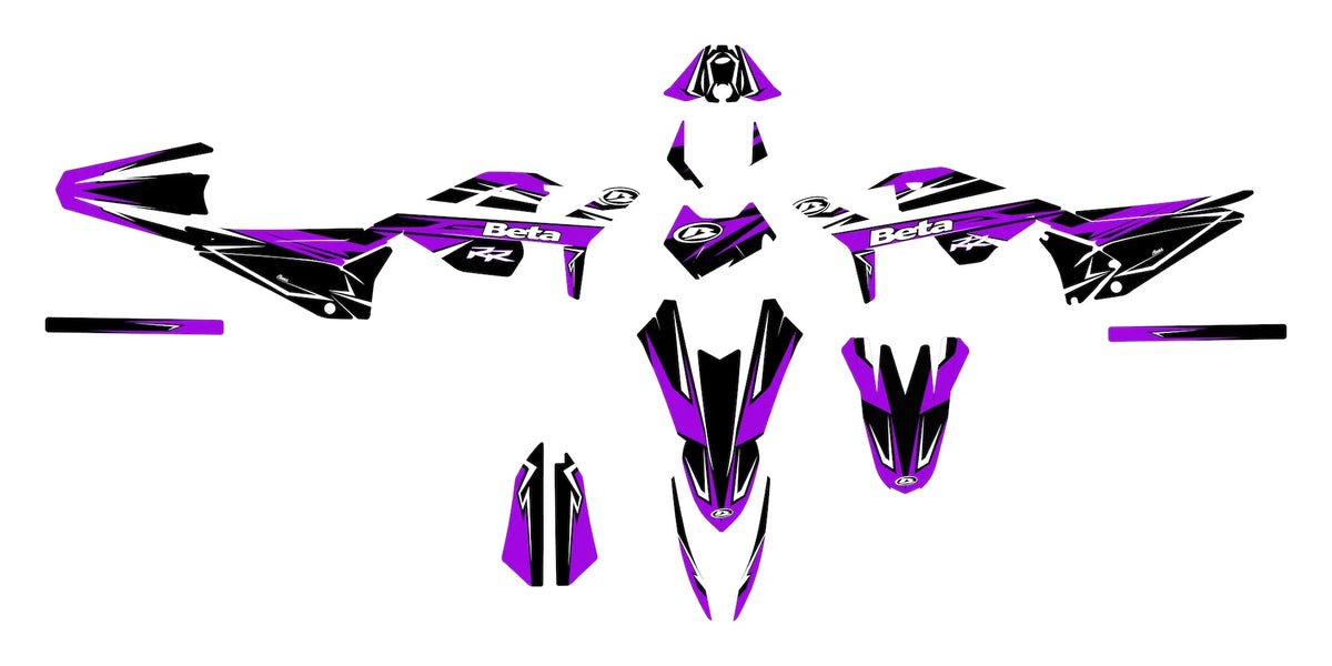 Dekor passend für Beta RR 50 / 125 - Storm Edition - Arider