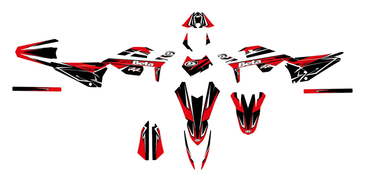 Dekor passend für Beta RR 50 / 125 - Storm Edition - Arider