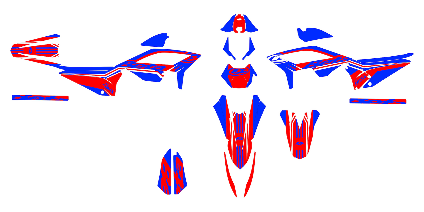 Grafiche perfetta per Beta RR 50 / 125- Tri Edizione