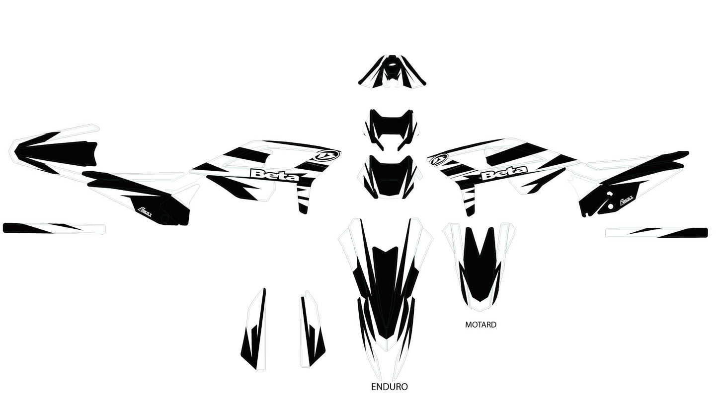 Grafiche perfetta per Beta RR 50 / 125- Flash Edizione