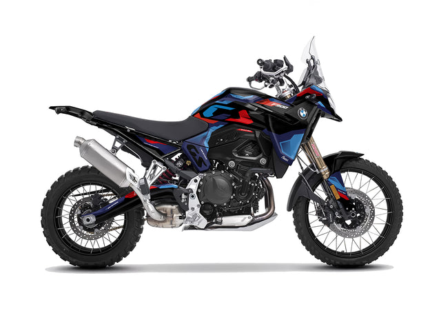 Dekor passend für BMW F 900 GS - Slim Edition, Farbe Schwarz