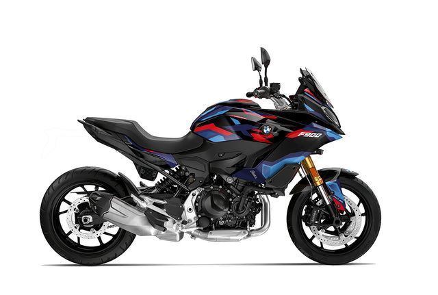 Dekor passend für BMW F 900 XR - Slim Edition, Farbe Schwarz