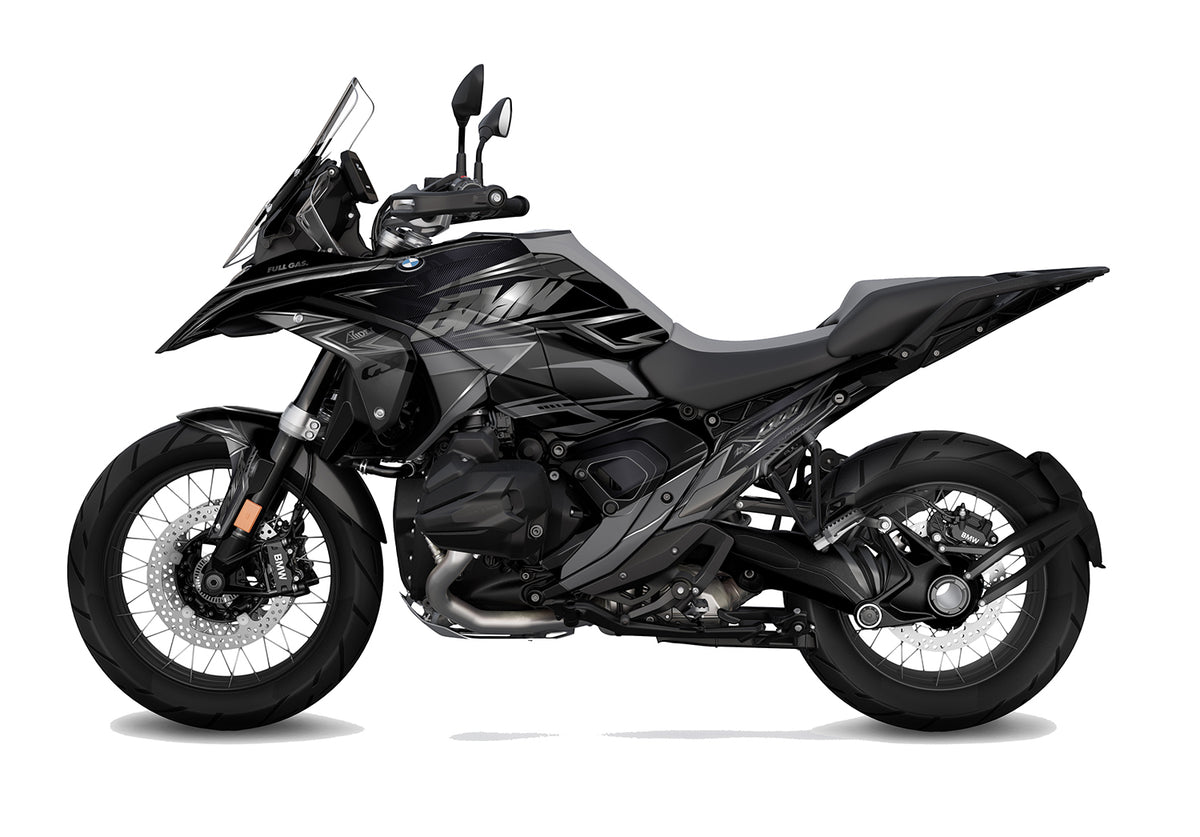 Dekor passend für BMW R 1300 GS - Hunt Edition, Farbe Schwarz