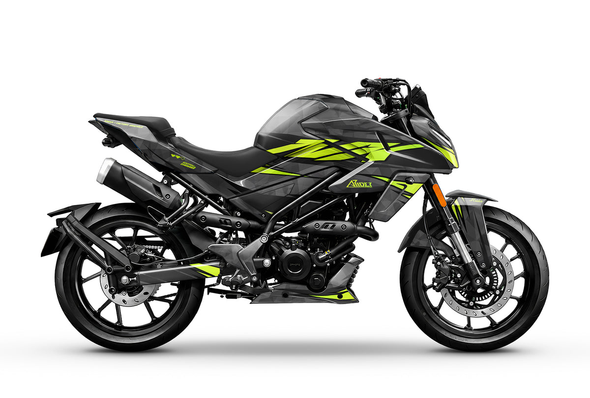 Dekor passend für CFMOTO 125 NK - Wild Edition, Farbe Schwarz