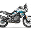 Dekor passend für CFMOTO 450 MT - Wild Edition, Farbe Türkis