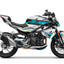 Dekor passend für CFMOTO 450 NK - Wild Edition, Farbe Türkis