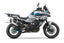 Dekor passend für CFMOTO 800 MT - Wild Edition, Farbe Blau | Weiß