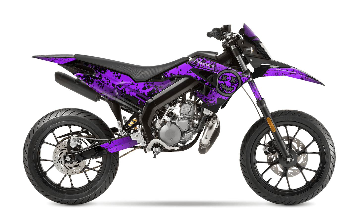 Grafiche perfetta per Derbi Senda XTreme- Smiley Edizione