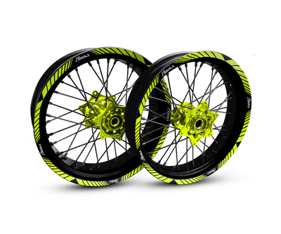 Motorcycle rim edge stickers - Rim Stripes - Boost Edition