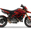 Dekor passend für Ducati Hypermotard 950 - Wild Edition, Farbe Rot