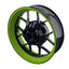 Individuelle Felgenaufkleber "Einfarbig" Premium Wheelsticker gelb