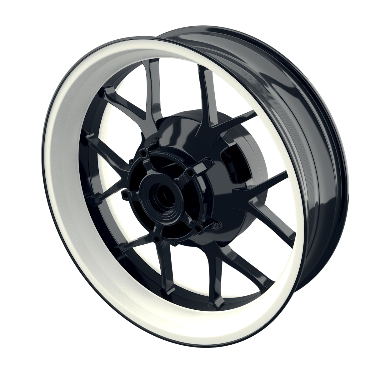 Felgenaufkleber Einfarbig Wheelsticker Premium weiss