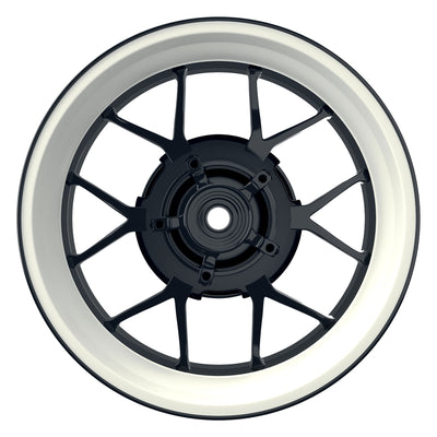 Felgenaufkleber Einfarbig Wheelsticker Premium weiss