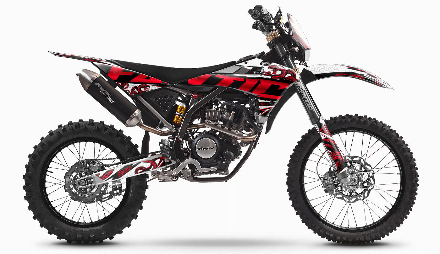 Grafiche perfetta per Fantic XMF 50 / 125- Mamba Edizione