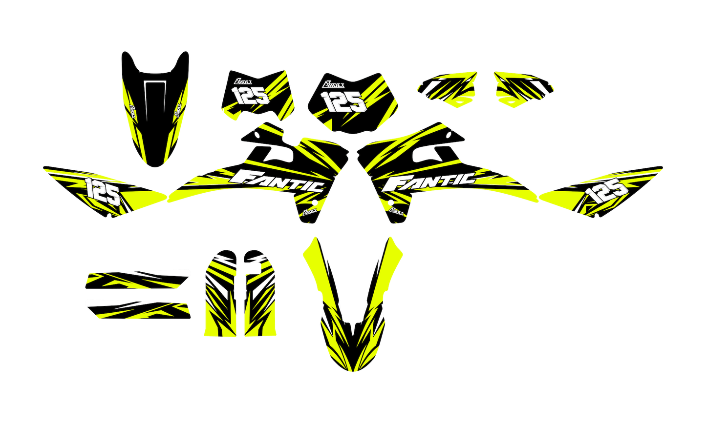 Grafiche perfetta per Fantic XMF 50 / 125- Blast Edizione