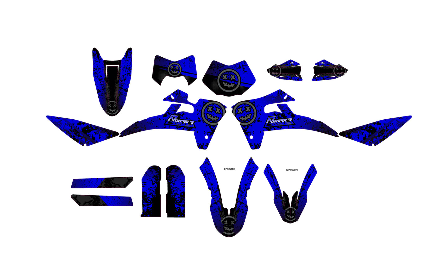 Grafiche perfetta per Fantic XMF 50 / 125- Smiley Edizione