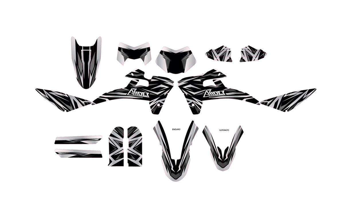 Dekor passend für Fantic XMF 50 / 125 - Spark Edition - Arider