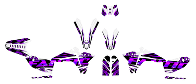 Fantic XMF 50 / 125 Graphics Kit - Mamba Edition