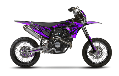 Fantic XMF 50 / 125 Graphics Kit - Lightning Edition