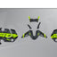 Dekor passend für Honda MSX 125 Grom - Wild Edition, Farbe Grün, Baujahr 2021-2024, Übersicht Dekorsatz