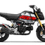 Dekor passend für Honda MSX 125 Grom - Wild Edition, Farbe Rot, Baujahr 2021-2024