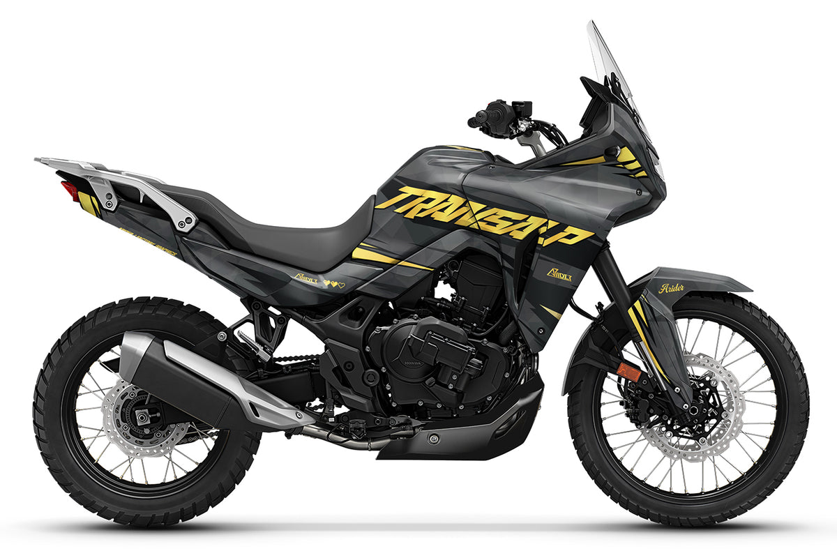 Dekor passend für Honda Transalp 750 - Wild Edition, Farbe Schwarz