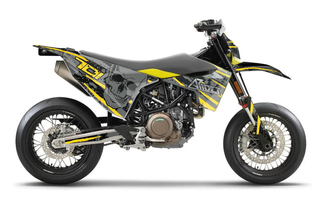Dekor passend für Husqvarna 701 - Skull Edition - Arider