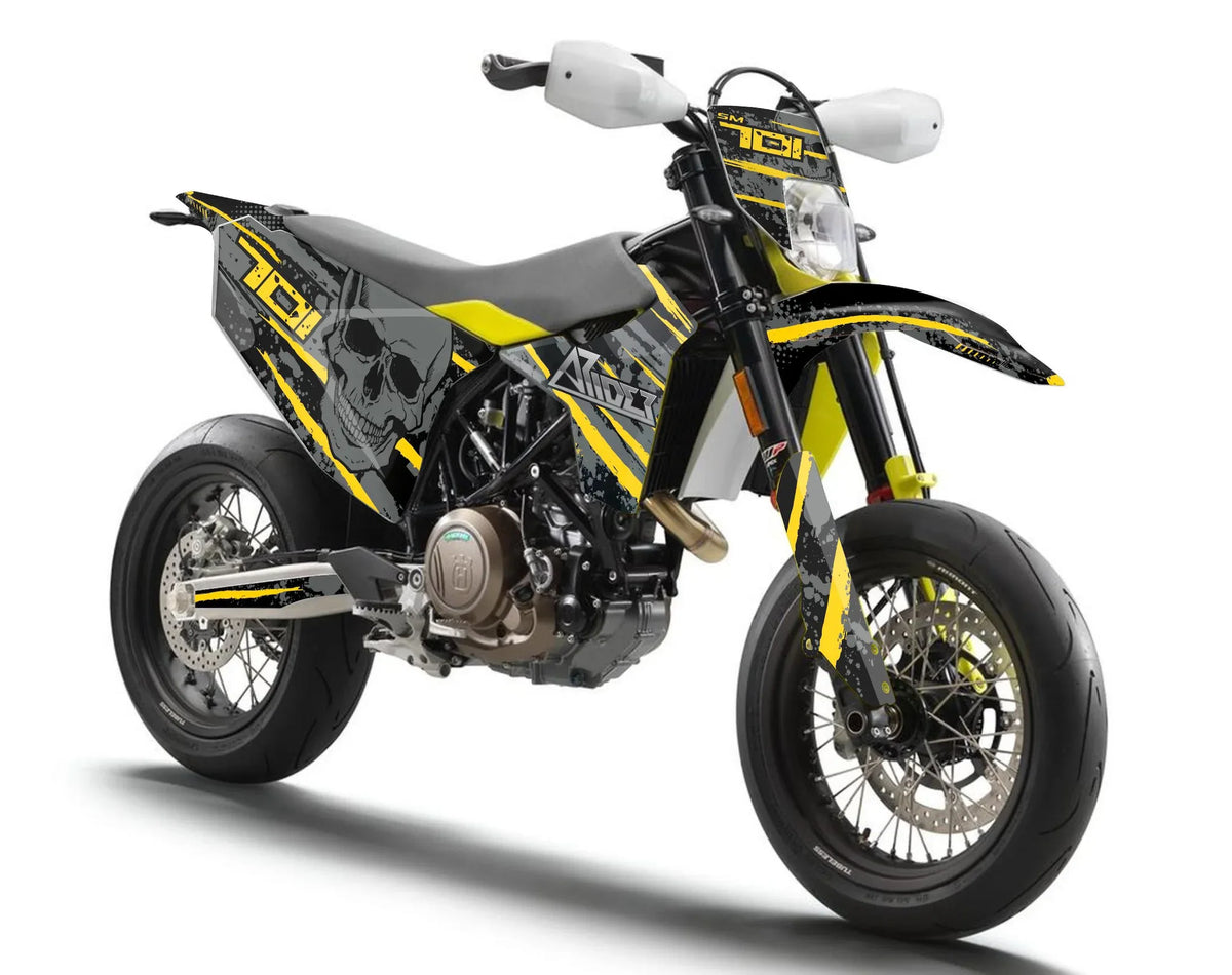 Dekor passend für Husqvarna 701 - Skull Edition - Arider