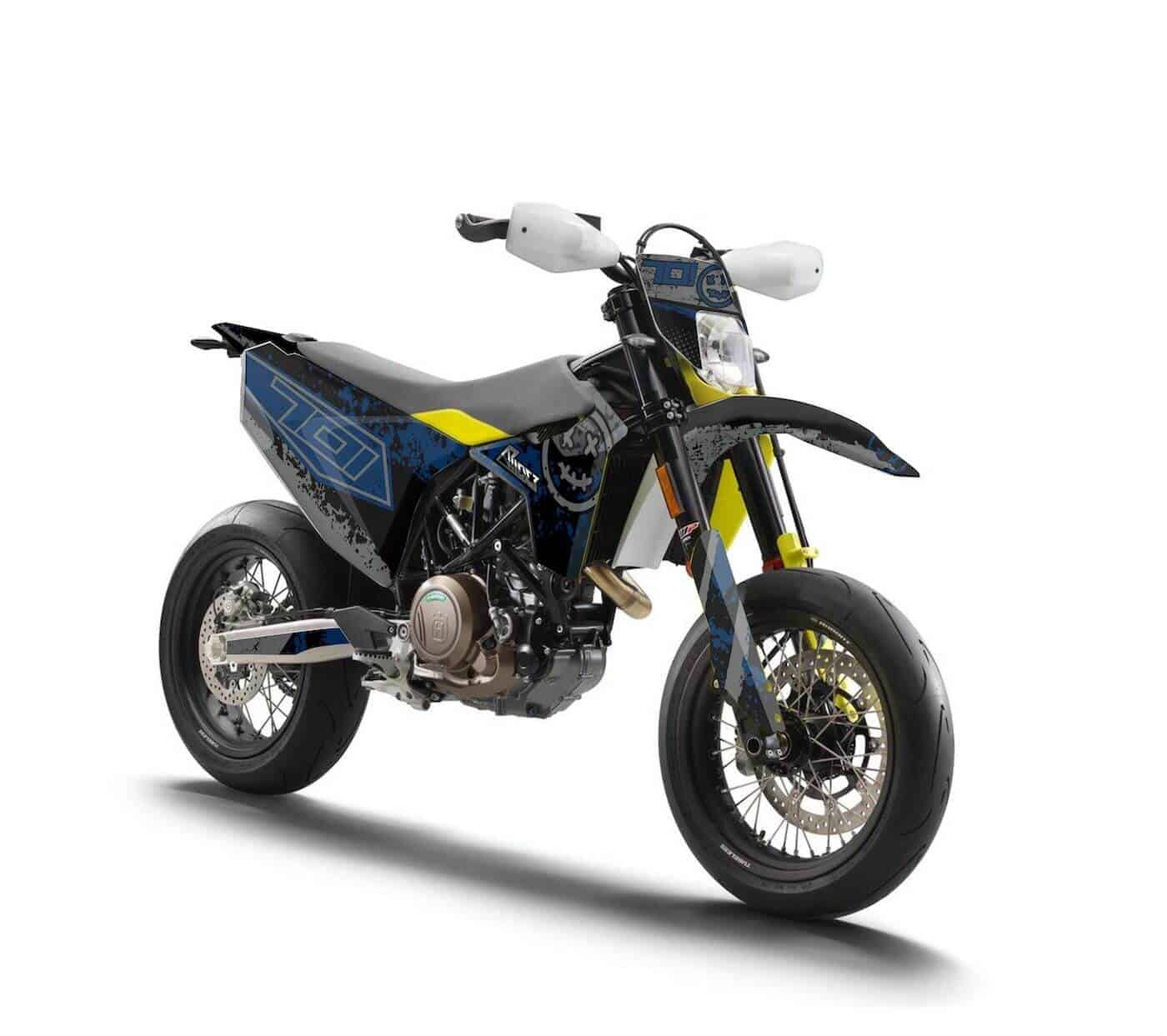 Grafiche perfetta per Husqvarna 701- Smiley Edizione