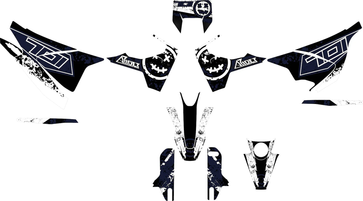 Dekor passend für Husqvarna 701 - Smiley Edition - Arider