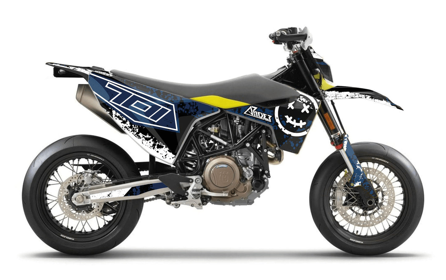 Grafiche perfetta per Husqvarna 701- Smiley Edizione