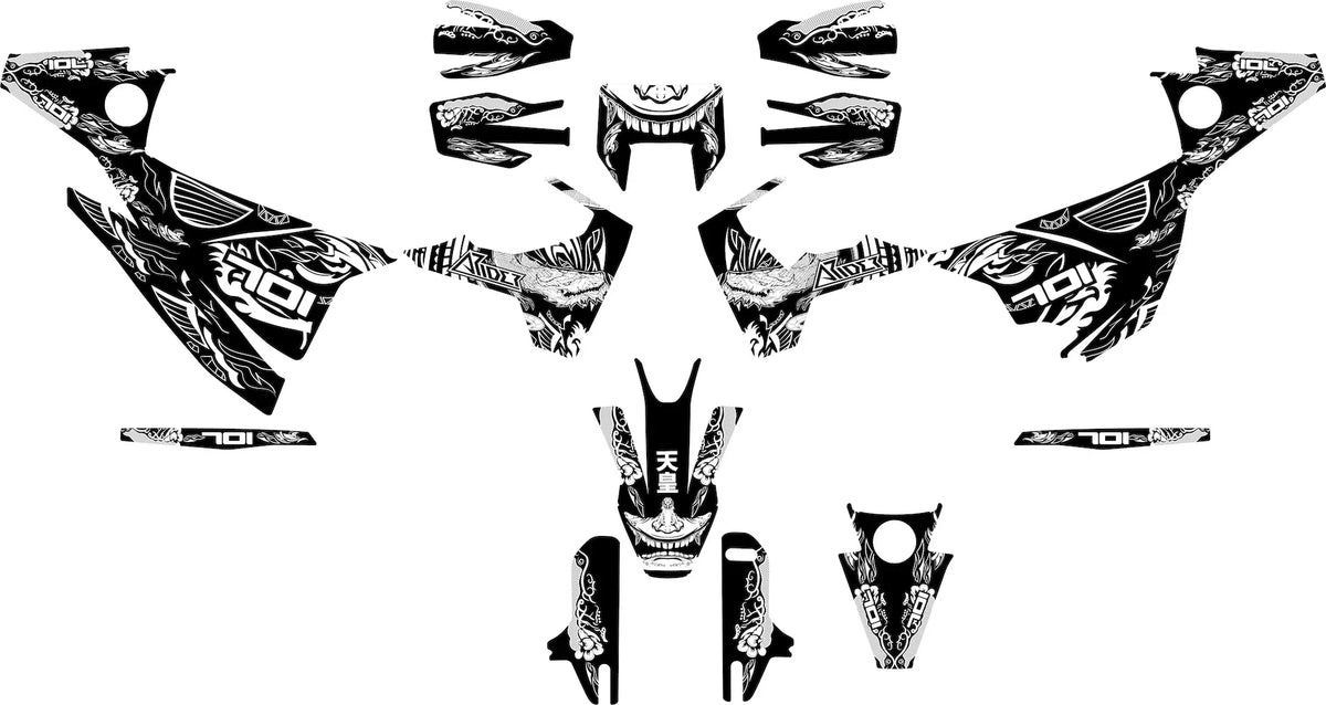 Dekor passend für Husqvarna 701 - Dragon Edition - Arider