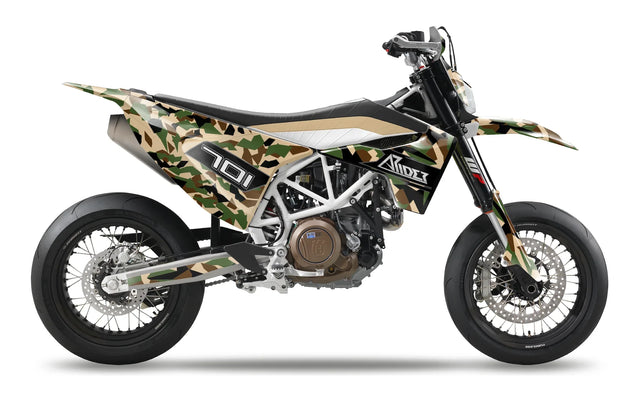 Dekor passend für Husqvarna 701 - Camo Edition - Arider