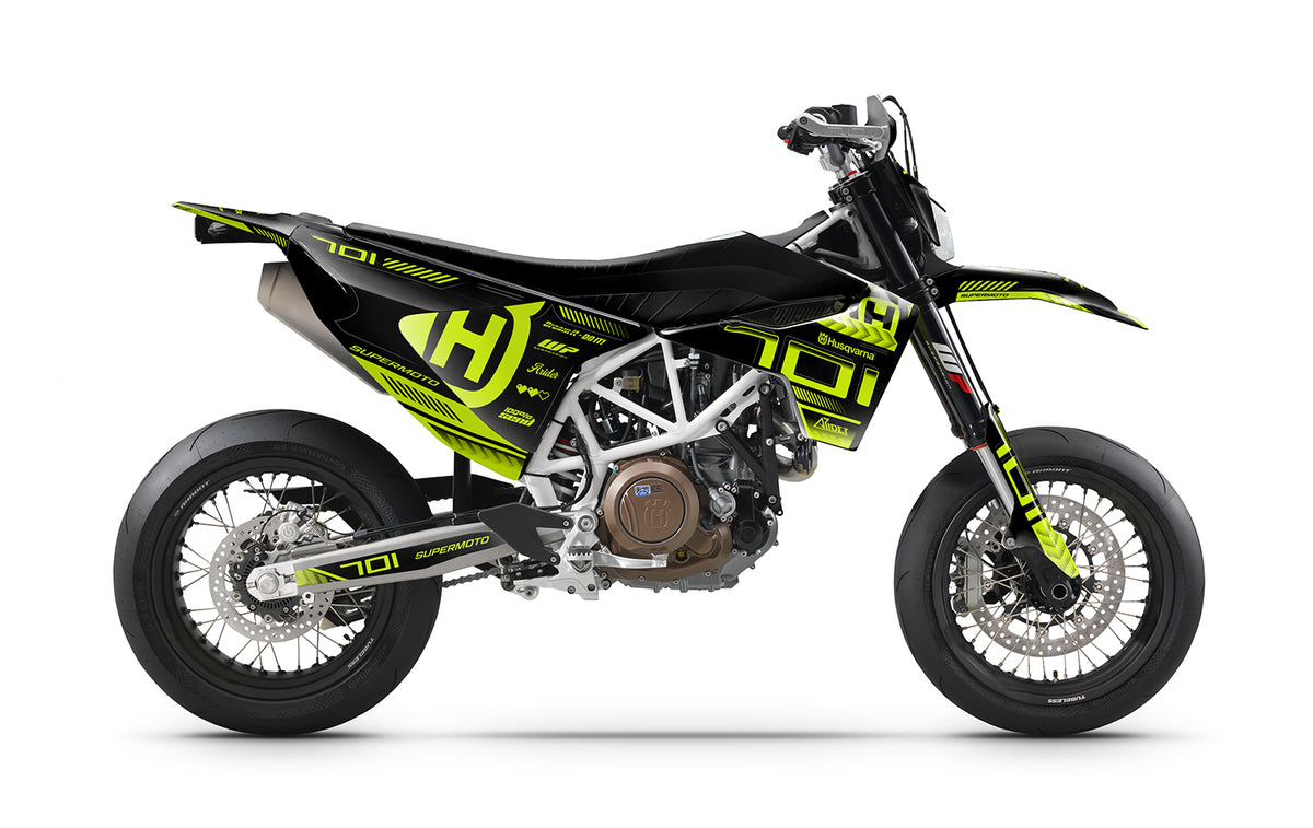 Dekor passend für Husqvarna 701 - Cover Edition, Farbe Gelb