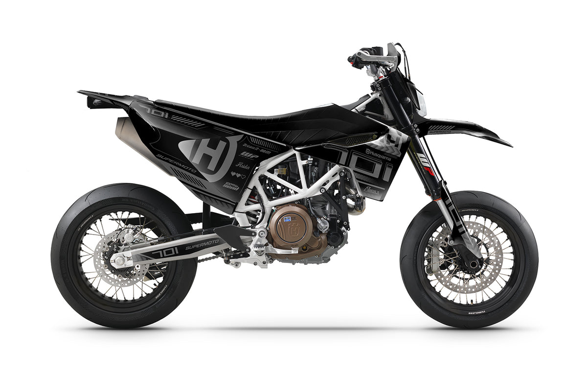 Dekor passend für Husqvarna 701 - Cover Edition, Farbe Grau
