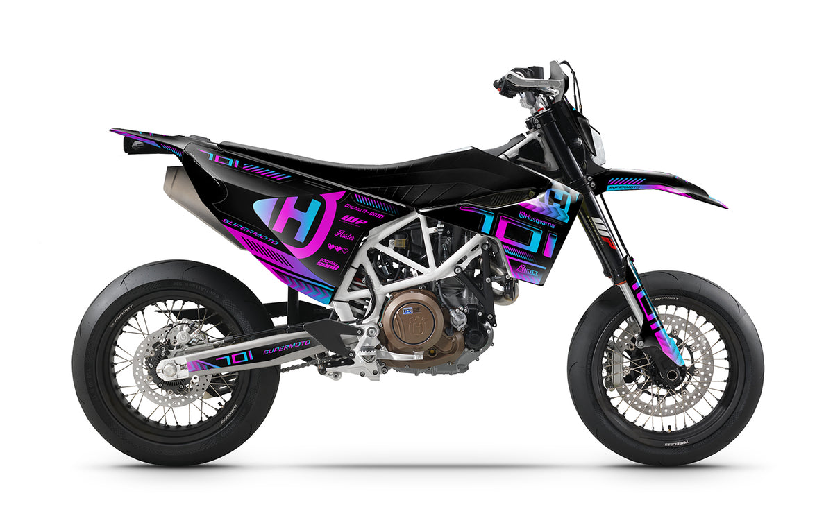 Dekor passend für Husqvarna 701 - Cover Edition, Farbe Pink