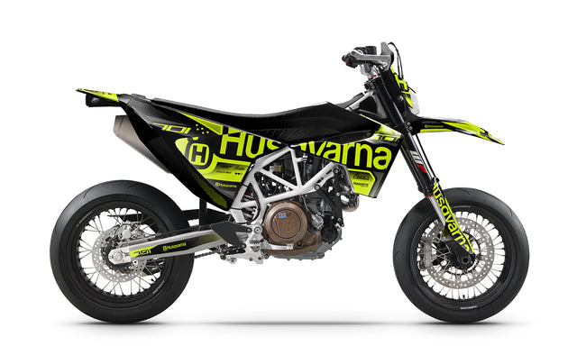 Dekor passend für Husqvarna 701 - Title Edition, Farbe Gelb