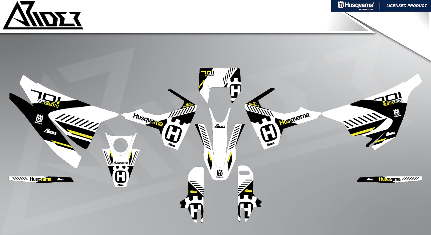 Dekor passend für Husqvarna 701 - Chrono Edition