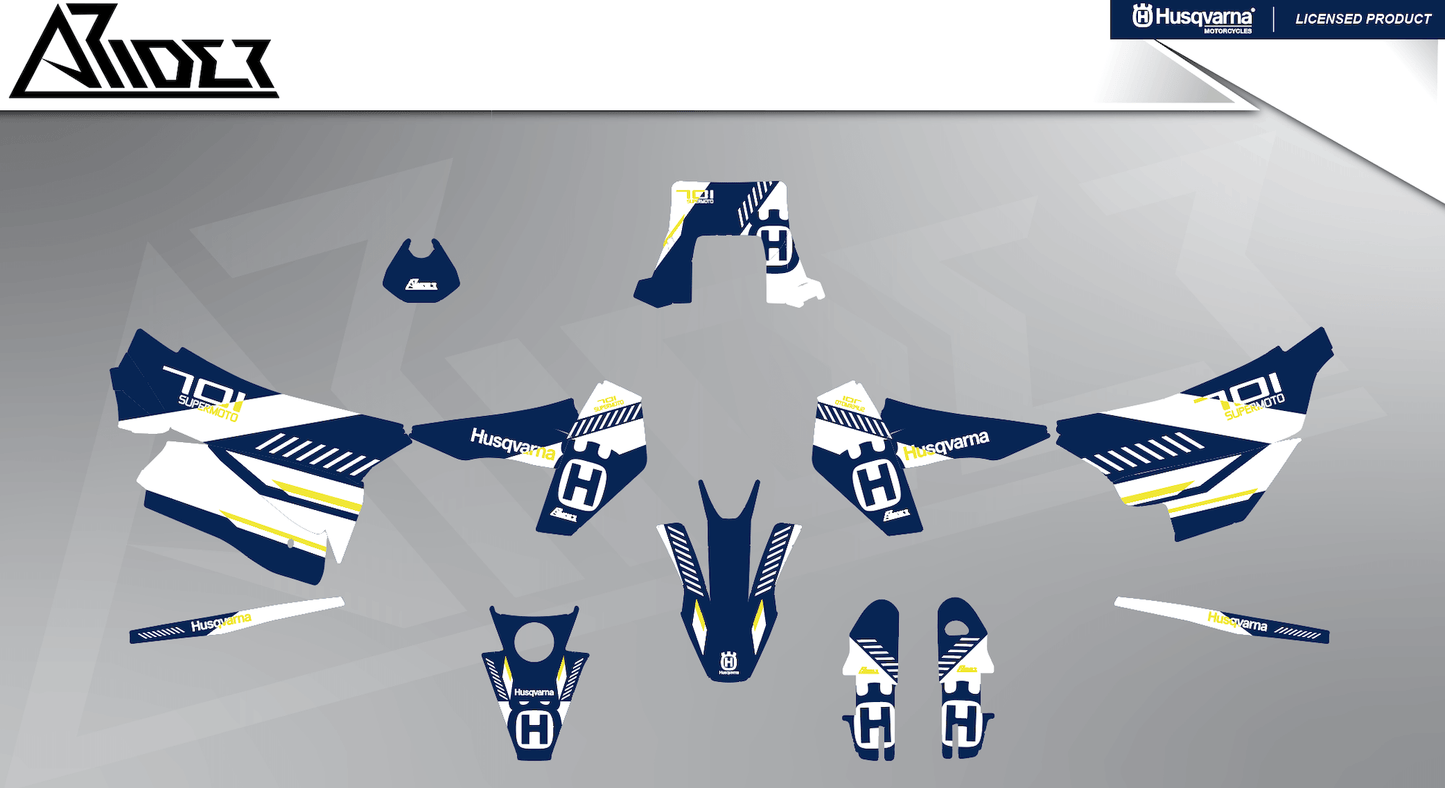 Dekor passend für Husqvarna 701 - Chrono Edition