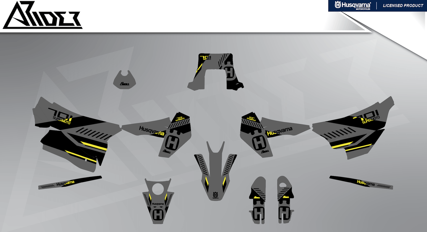 Dekor passend für Husqvarna 701 - Chrono Edition