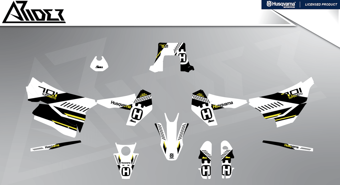Dekor passend für Husqvarna 701 - Chrono Edition