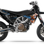 Grafiche perfetta per Husqvarna 701- Wasted Edizione