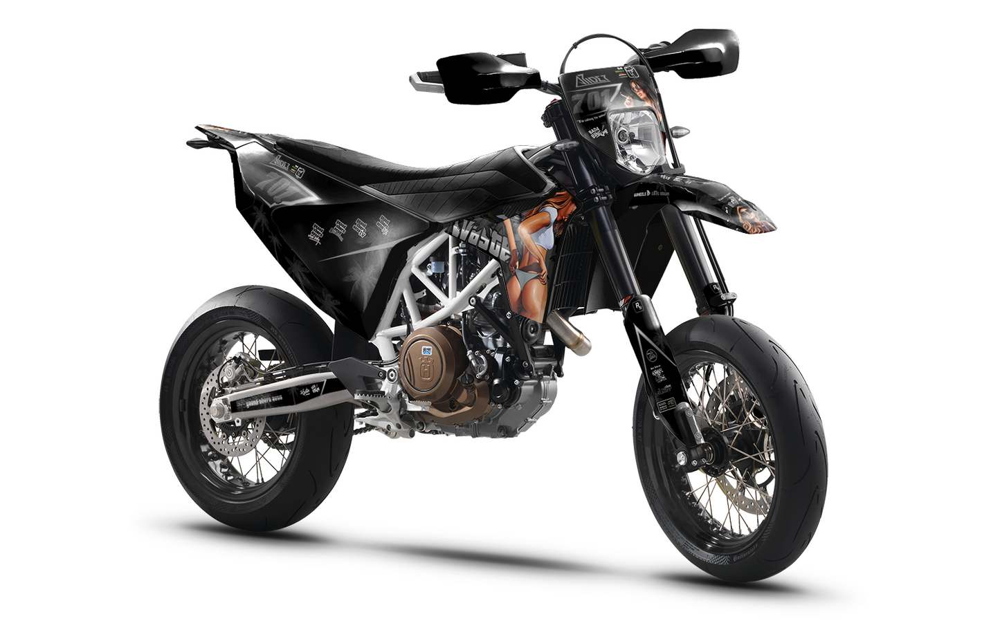 Grafiche perfetta per Husqvarna 701- Wasted Edizione