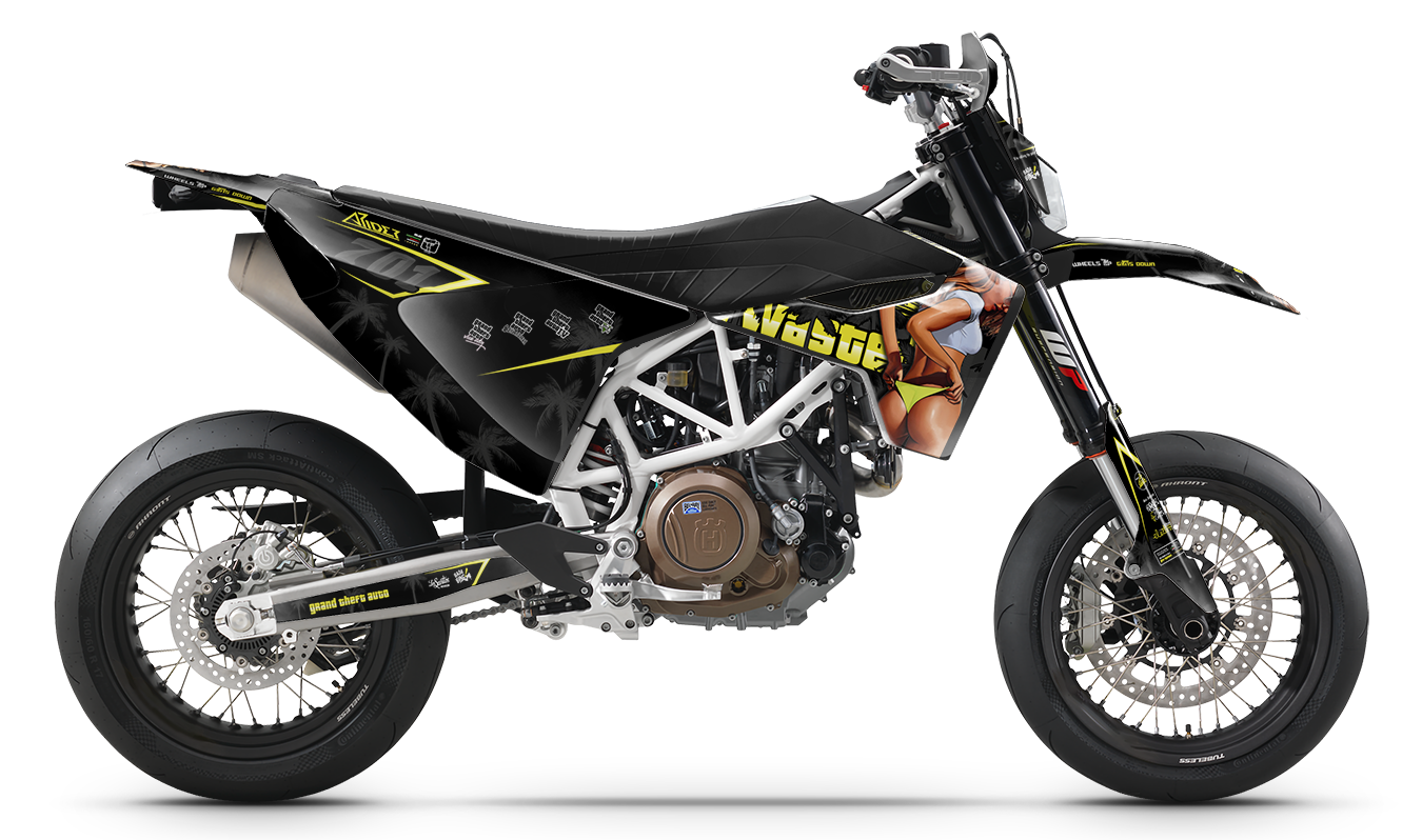 Grafiche perfetta per Husqvarna 701- Wasted Edizione