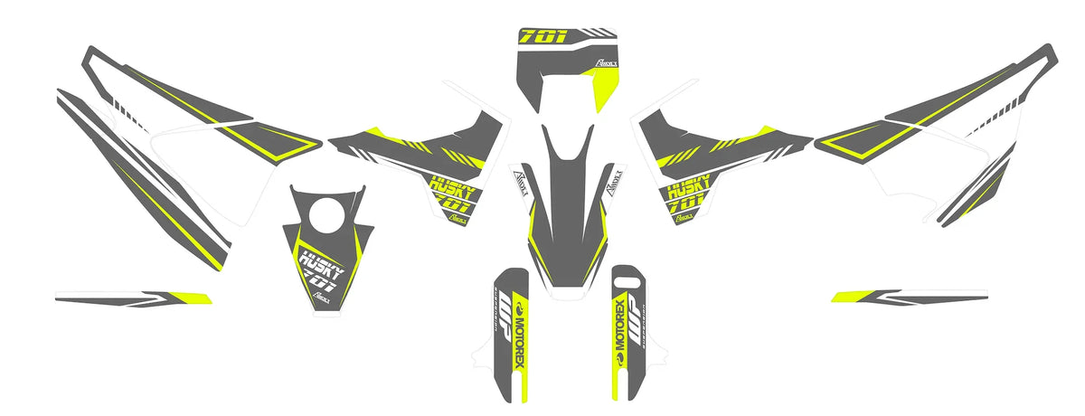 Dekor passend für Husqvarna 701 - Gate Edition - Arider