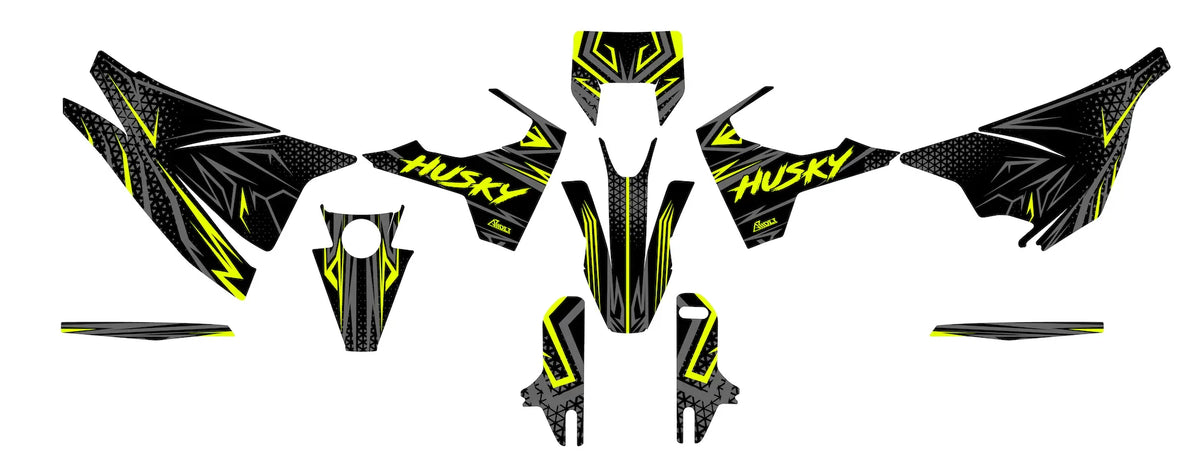 Dekor passend für Husqvarna 701 - Kaleidos Edition - Arider