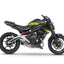 Dekor passend für Kawasaki ER-6N - Wild Edition, Farbe Gelb