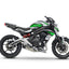 Dekor passend für Kawasaki ER-6N - Wild Edition, Farbe Grün