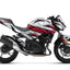 Dekor passend für Kawasaki Z400 - Wild Edition, Farbe Rot
