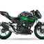 Dekor passend für Kawasaki Z500 - Wild Edition, Farbe Schwarz